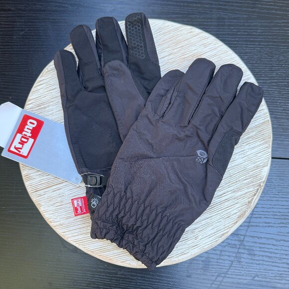 Mountain Hardwear Plasmic Lite Outdry Glove Unisex Men's Large Black Outdoor - Picture 1 of 6